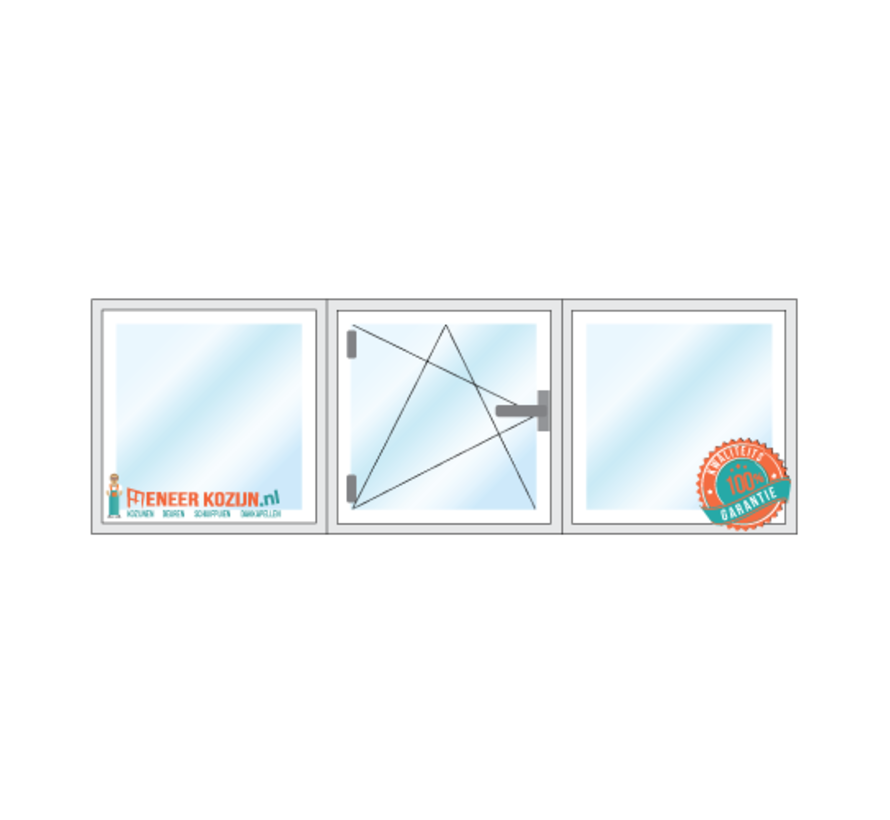 Dakkapel-kozijn 300x110 Intrek