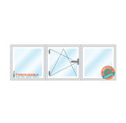 Drutex Dakkapel-kozijn 250x80