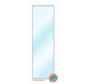 Vast raam 75x215