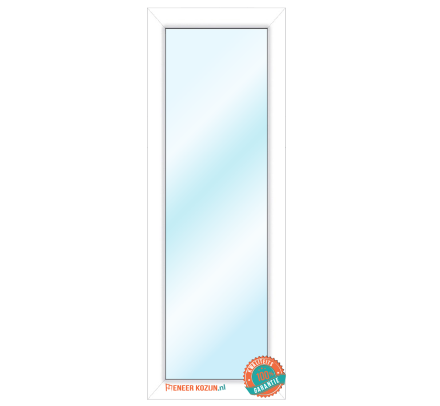 Vast raam 75x215