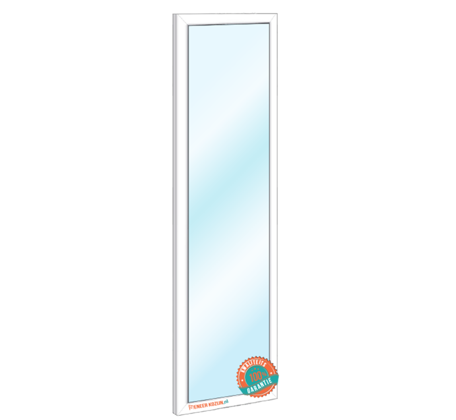Vast raam 50x215