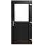 NexWin70 Antraciet 1/2glas deur