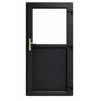 NexWin70 Antraciet 1/2 glas deur