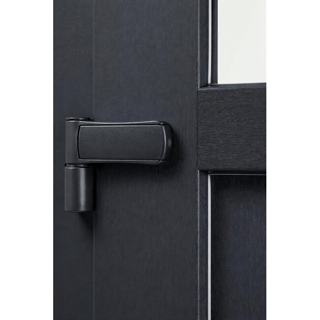 NexWin70 Antraciet 1/2glas deur