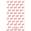 Toweltje Kitchen towel Red Bike