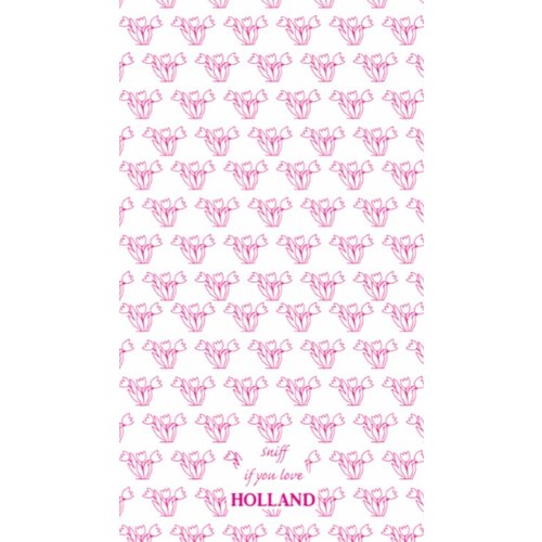 Toweltje pink tulips kitchen towel