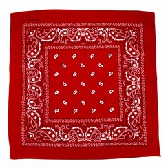 Boerenzakdoek Rood