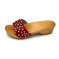 DINA DINA slippers red dots