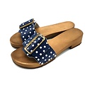 DINA DINA slippers 2.0 blue dots