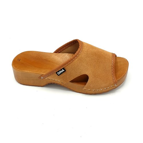 DINA Sandals suede beige