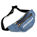 Amstel bags Amstel waist bag light blue bike