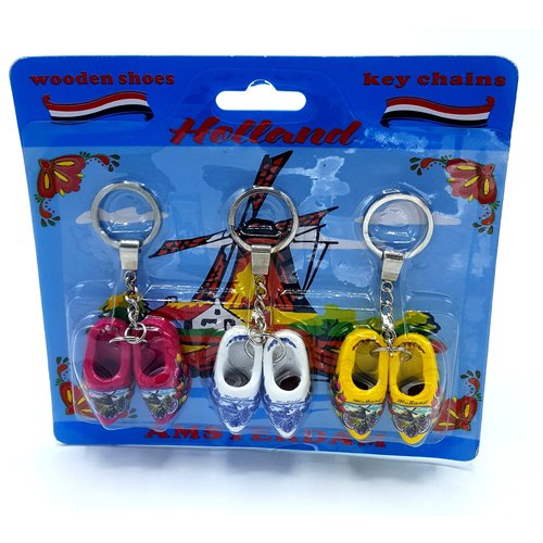 blister 3 keyhangers 2 woodenshoes