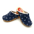 DINA DINA leather clogs Anchor