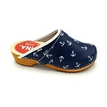 DINA DINA leather clogs Anchor