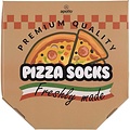 Pizza socks box with 12 pair