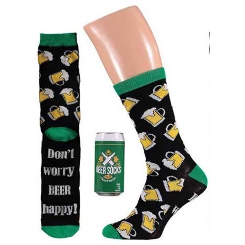 Beer socks in can (6pcs in display)