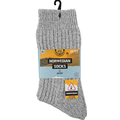 Noorse sokken grijs (3 paar)