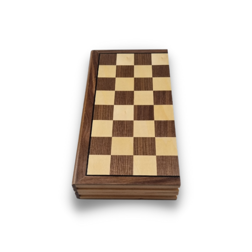 Wooden chessboard collapsible