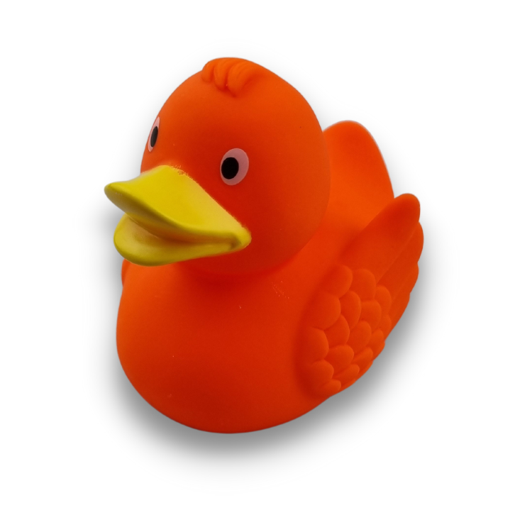 Voor type Vrijgekomen debat Dutch Ducky oranje 8cm
