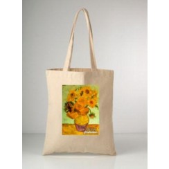 Canvas bag van gogh sunflower