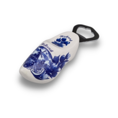 Bottle opener clog 8cm Delftblue