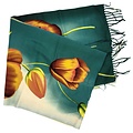 Irene Tulip scarfs Tulipscarf green 170*30