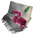 Irene Tulip scarfs Tulipscarf grey 170*30