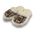 DINA slippers snowcristal goldbrown wool