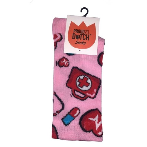 Proud2beDutch Socks nurse print