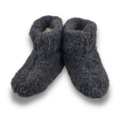 DINA slippers wool 100% natural BLACK