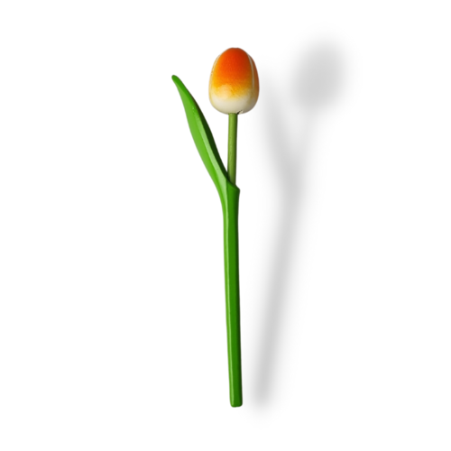 Tulp op steel 18cm - bestel hier per kleur (7 totaal)