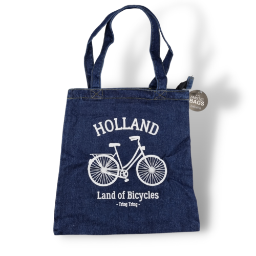Amstel bags Amstel shoulderbag dark blue bike Holland