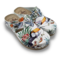 DINA PU clogs  - Tropical Toecan