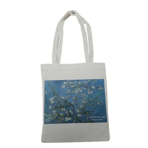 Canvas bag van gogh - Almond blossom