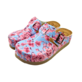 DINA PU clogs  - Japanese Cherry