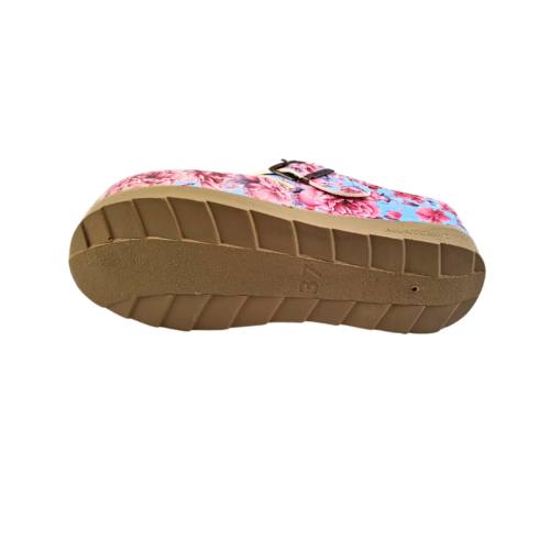 DINA PU clogs  - Japanese Cherry