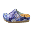 DINA PU clogs  with buckle - van Gogh starry night