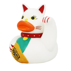 Lucky cat duck