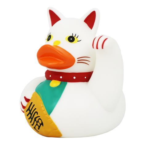 Dutch Ducky Lucky cat duck