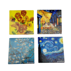 Onderzetters 4-pack Van Gogh collectie