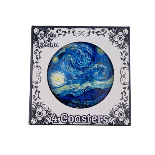 Onderzetters 4-pack Van Gogh collectie