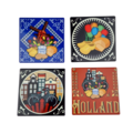 Onderzetters 4-pack Holland thema