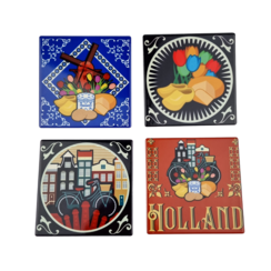 Coasters 4-pack Holland theme