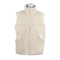 DINA Bodywarmer 100%  scheerwol wit maat S t/m XXXL