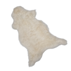 Sheep skin White