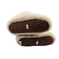 DINA slippers wool 100% natural beige