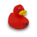 Dutch Ducky Dutch Ducky - I Love Amsterdam - Red 8cm