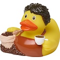 Dutch Ducky Badeend Koffie guy 8cm