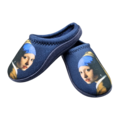 DINA slippers Girl with the pearl earring - had sole