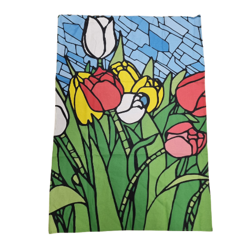 Tea towel Tulip glass lead